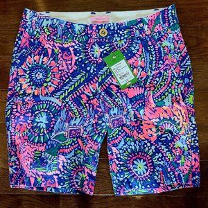 Lilly Pulitzer shorts BNWT madina stretch size 0